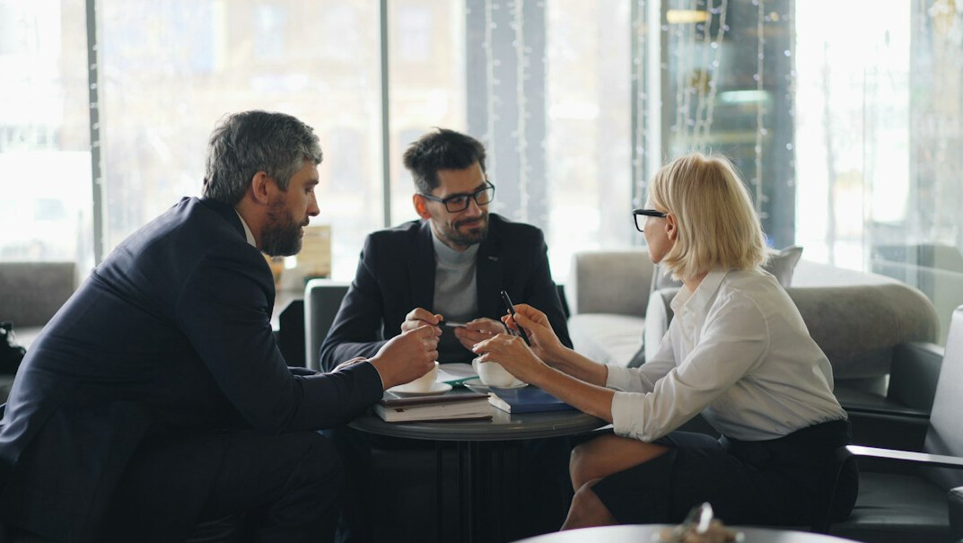 business team meeting